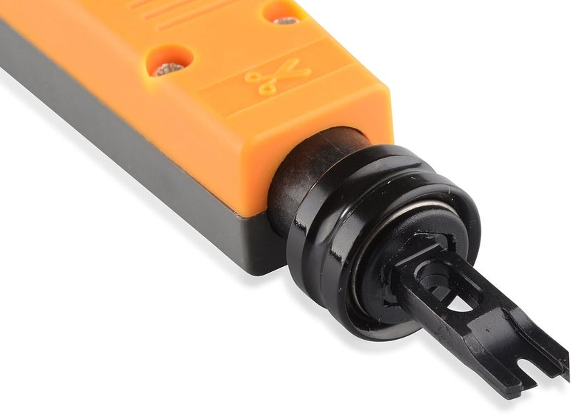 CableMatters 110 Punch Down Tool with 110 Blade, Ethernet PunchDown Tool, Keystone Punch Down Device for Cat 8/7/6A, Cat 6, Cat5e/5 Network - Image 3